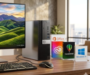 CPU Dell: Chip i7-6700 + ram 16 gb + ssd 256 gb