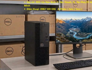 CPU Dell: Chip i5-9500 - ram 16 gb và SSD 256 Gb