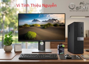 Bộ Máy Dell : i3 8100 + Ram 8 Gb +SSD 256 Gb + Màn Hình 22