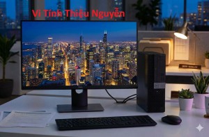 Máy Bộ Dell :Chip i5 8500 + Ram 8GB +SSD 256 Gb + Màn hình 24 inch