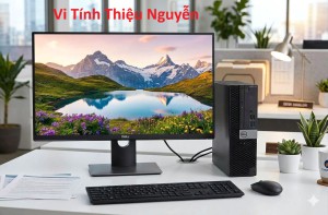 Trọn Bộ Máy Dell : i3 7100 + Ram 8 Gb +SSD 256 Gb + Màn Hình 24