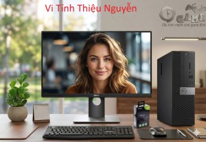 Máy Bộ Dell :Chip i5 7500 + Ram 8GB +SSD 256 Gb + Màn hình 22 inch