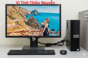 Bộ Máy Dell : i3 7100 + Ram 8 Gb +SSD 256 Gb + Màn Hình 22