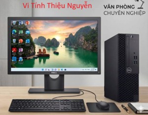 Bộ Máy Dell : i7 8700 + Ram 8Gb +SSD 256 Gb + Màn Hình 20