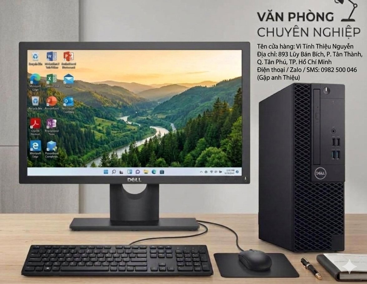 Máy tính đồng bộ Dell cũ tphcm